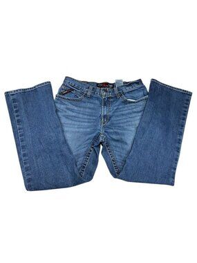 Ariat FR M4 Relaxed Boot Jeans Blue Size 33 x 32